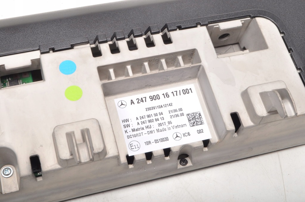 фото №9, Mercedes eqb x243 счетчик приборы anglik 23r a2479001617