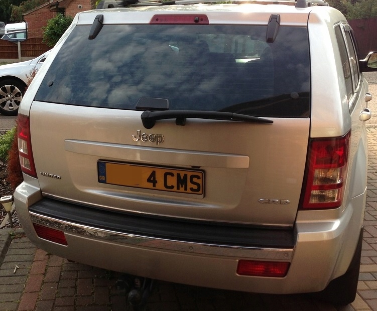 фото №13, Jeep grand cherokee iii wh wk - молдинг хром крышка багажника