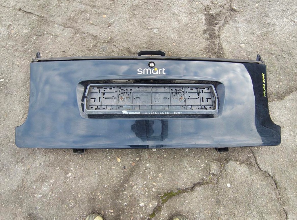 фото №1, Smart fortwo i 450 98- крышка багажника задняя борт