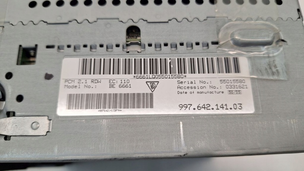 фото №7, Porsche boxster 987 cayman 997 pcm радіо навігація 99764214103