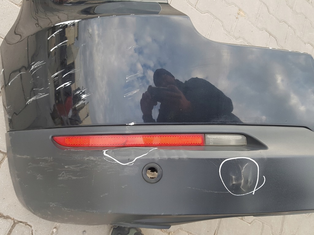 фото №8, Vw tiguan i 5n 06-10r бампер задний задняя lc9x