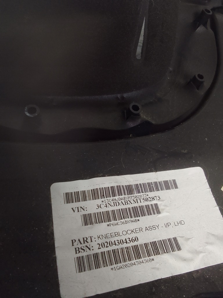 фото №10, Jeep compass 17- захист pod кермо 6wc36dx9ab usa