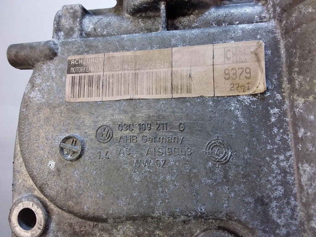 фото №5, Vw eos 1.6 fsi корпус розподільного валу 03c109211g blf