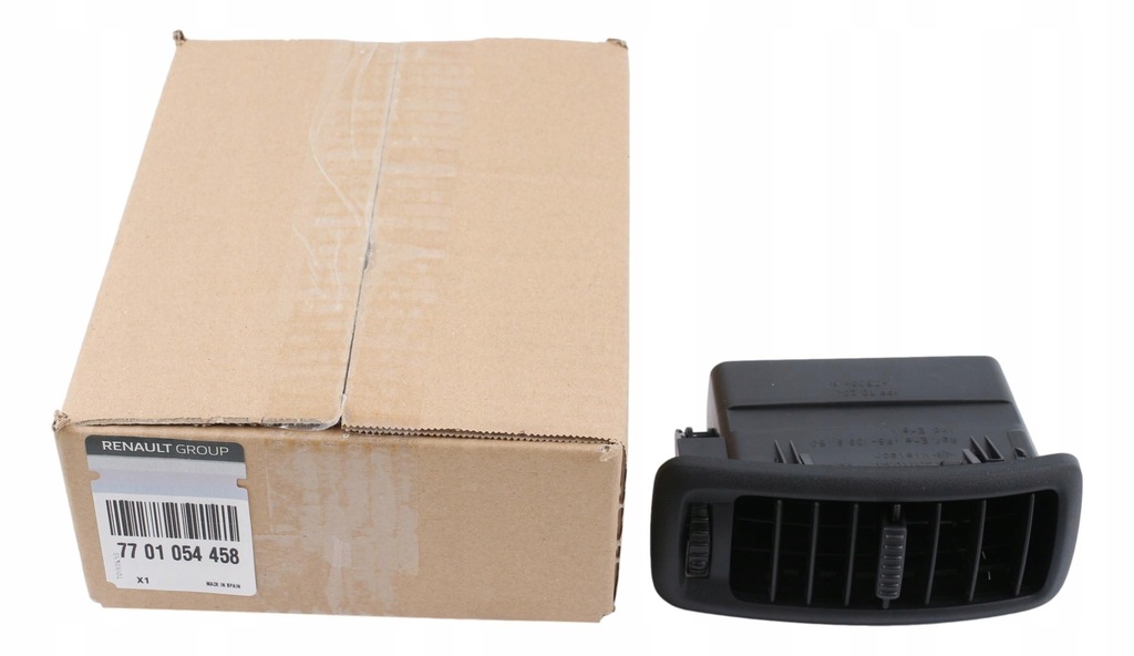 фото №1, Оригинальный номер решётка обдув воздуха czarna renault trafic ii 7701054458