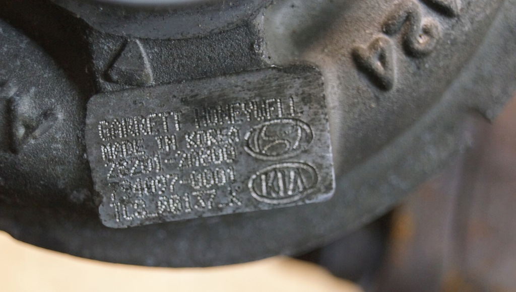 фото №8, Турбонагнітач hyundai i40 1.7 crdi 28201-2a800