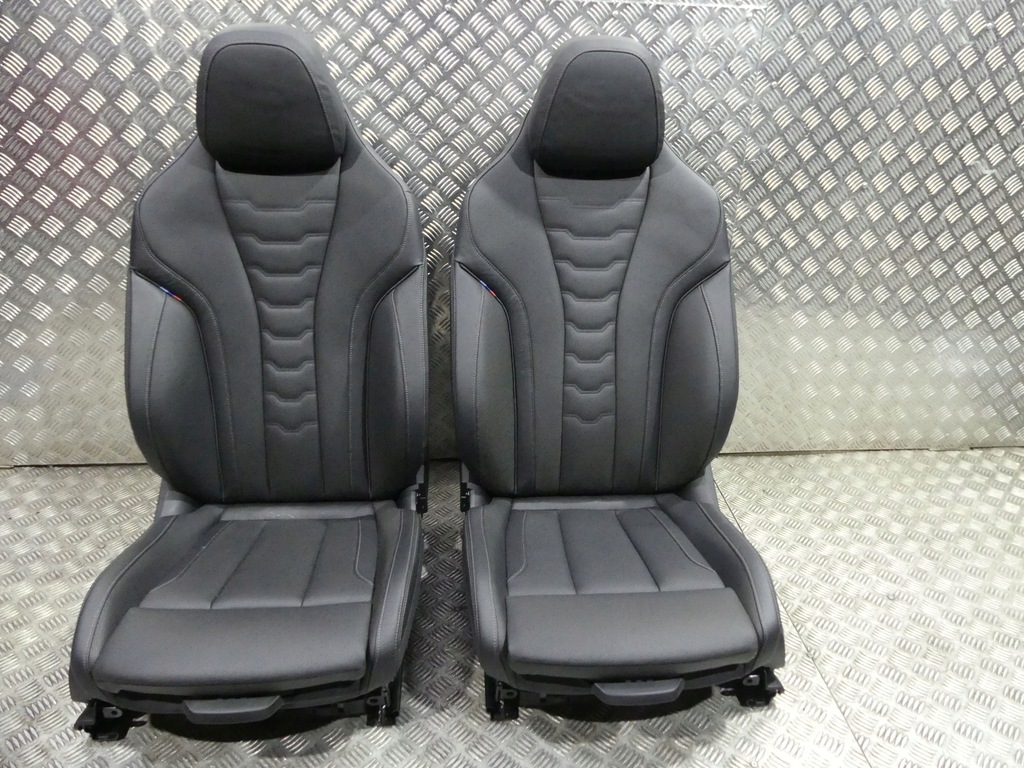 фото №8, Bmw 8 g15 sport обивка сиденья подогрев заднее сиденье туннель обшивки полка накладки