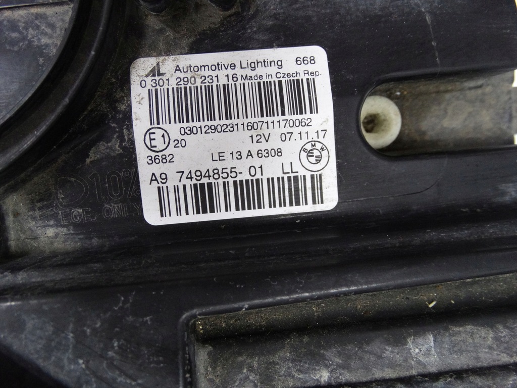 фото №15, Bmw 2 f45 f46 14-18 лампа левая full led 7494855 оригинальная