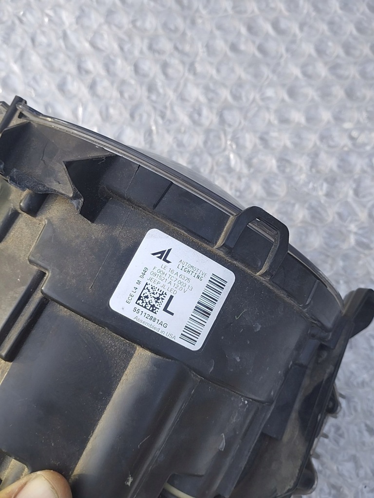 Фара левый led wrangler gladiator 55112881ag Оригинал