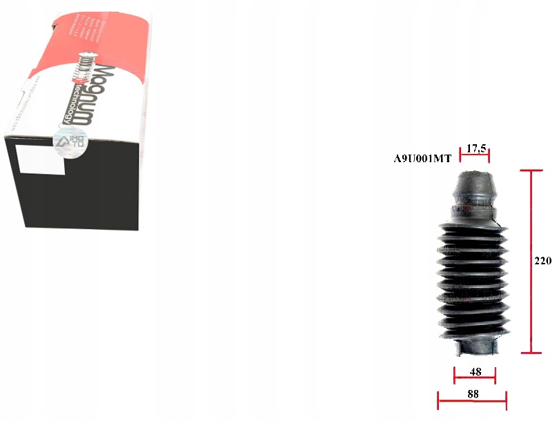 фото №1, Magnum технология a9u001mt защита / пневмоподушка воздушный / амортизатор