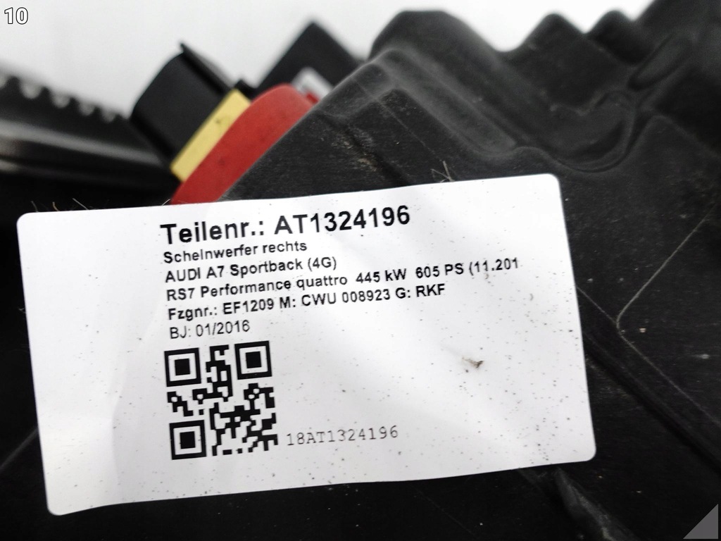 фото №11, Audi rs7 4g8 c7 lift 14-18 лампа full led matrix правая комплектная eu