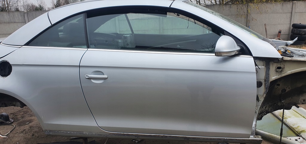 фото №1, Vw eos двері праве перед сріблястий