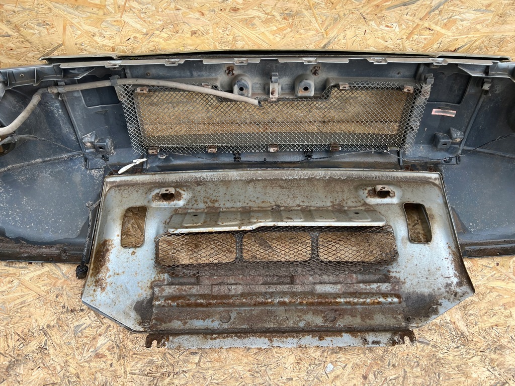 фото №11, Mitsubishi pajero iv 4 2006-2015 бампер передний kompletny демонтаж