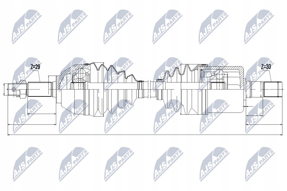 фото №9, Привідний вал ліва atm renault koleos 2.0dci 2009-
