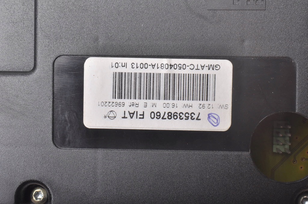 фото №7, Fiat croma панель переключатель кондиционера 735398760