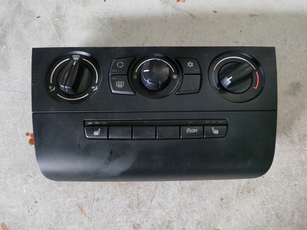 фото №1, Bmw e87 e81 панель кондиционера подогрев сиденья