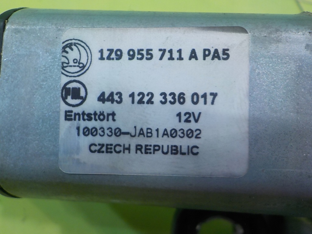 фото №6, Octavia ii lift scout 1.8 tsi kombi моторчик дворники задняя 1z9955711a