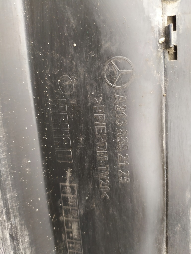 фото №9, Mercedes w213 a213 спойлер накладка-спойлер бампера диффузор