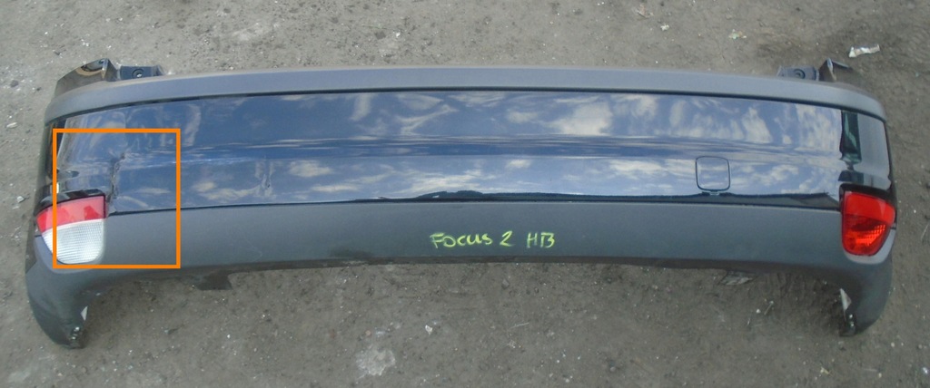 фото №1, Ford focus mk2 hb бампер задня
