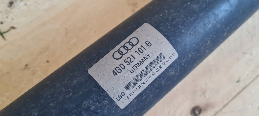 фото №11, A6 c7 4g wał приводной 2.0 tfsi 4g0521101g автоматическая коробка передач