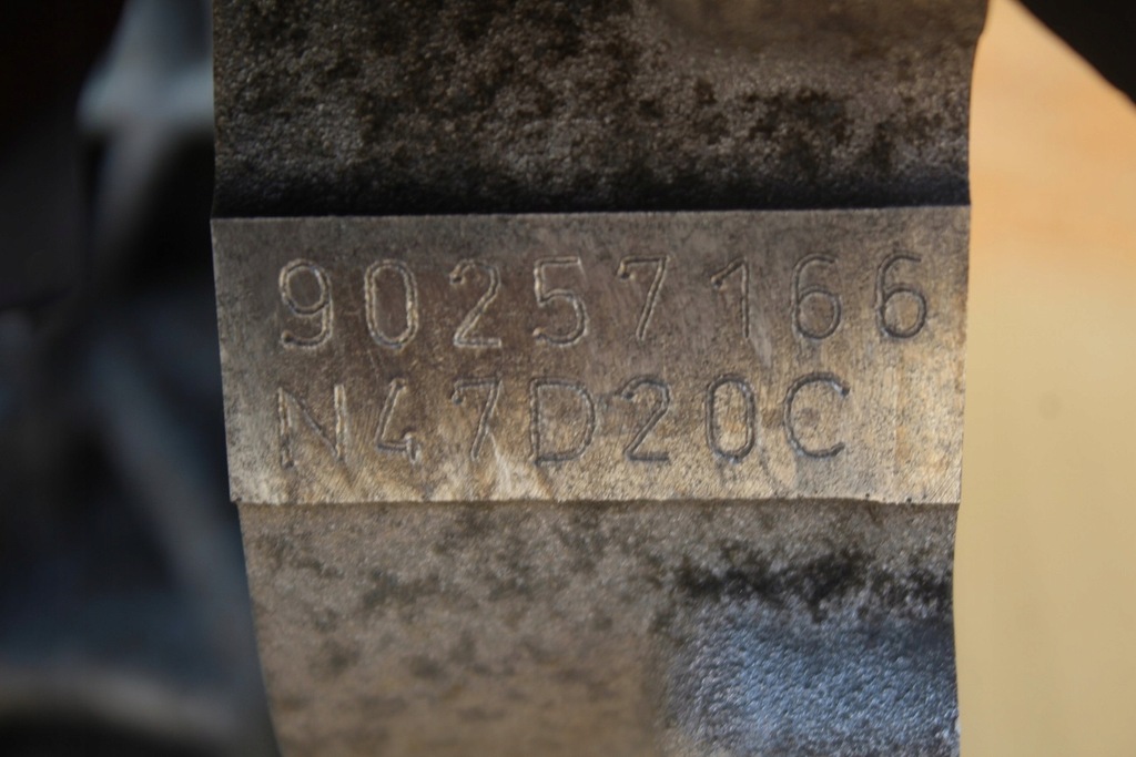 фото №11, Блок двигателя bmw n47d20c 2.0d e90 e92 e93 320d 781113801 kompletny