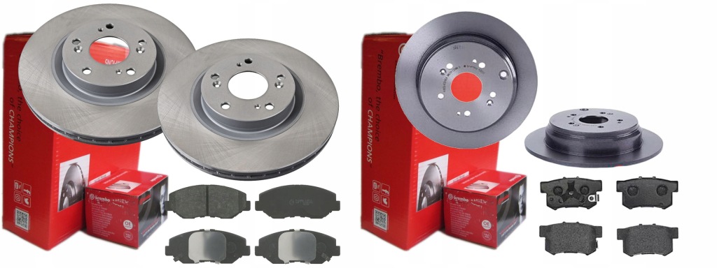фото №1, Гальмівні диски гальмівні колодки p+t brembo honda cr-v ii 300mm