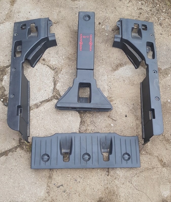 фото №1, Молдинг защита багажника бардачок комплект scenic ii