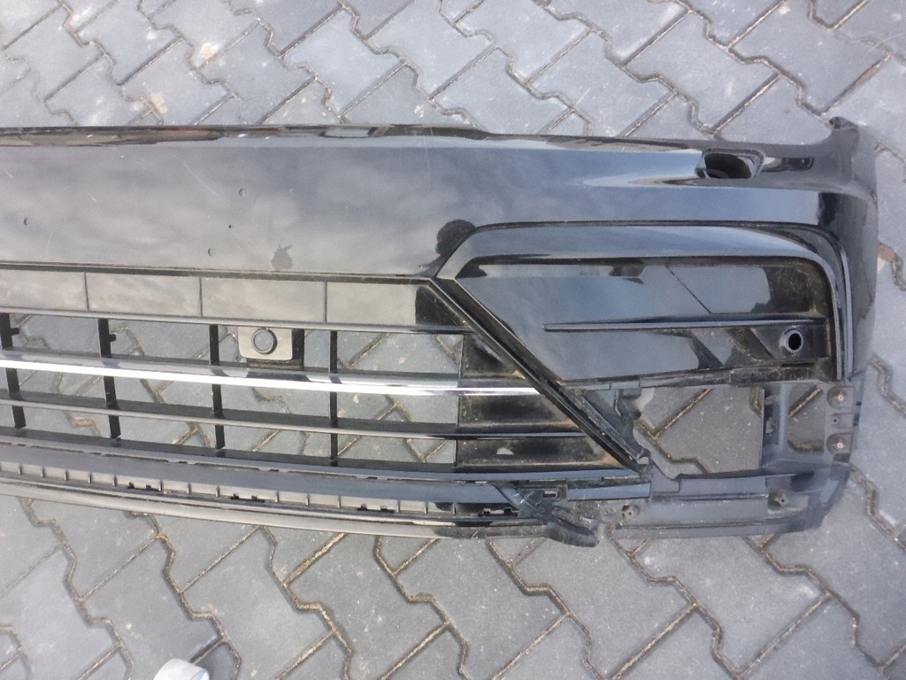 фото №8, Vw tiguan ii r-line allspace 17- бампер перед передний оригинал