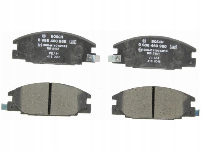 фото №1, Гальмівні колодки перед isuzu trooper i 2.2-2.8 86-91