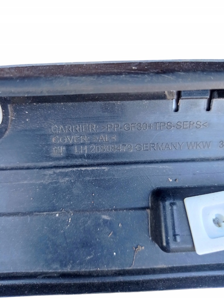 фото №4, Молдинг захист скло стійка ліва opel zafira c 20808479 lub 20808480