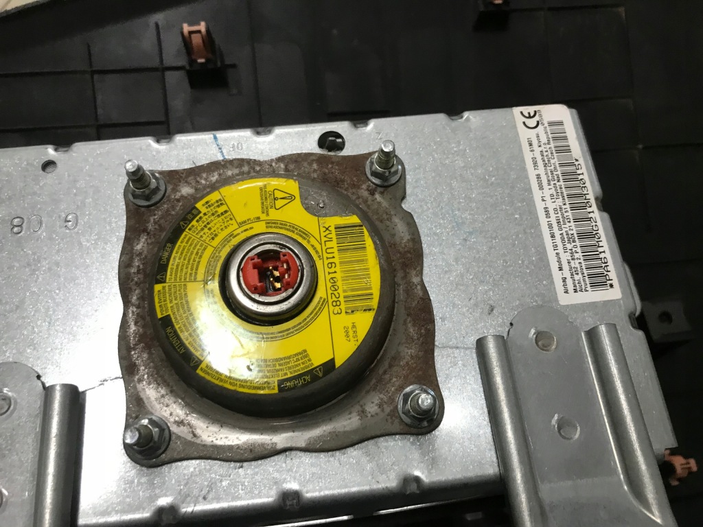 фото №12, Подушка водителя пассажира ремни подушка безопасности комплект suzuki s-cross sx4 13- 16-