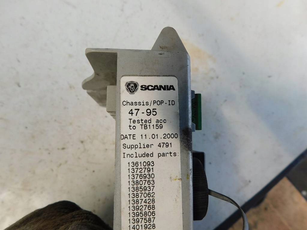 Scania p94 260km 2000r коробка предохранителей с Разборки