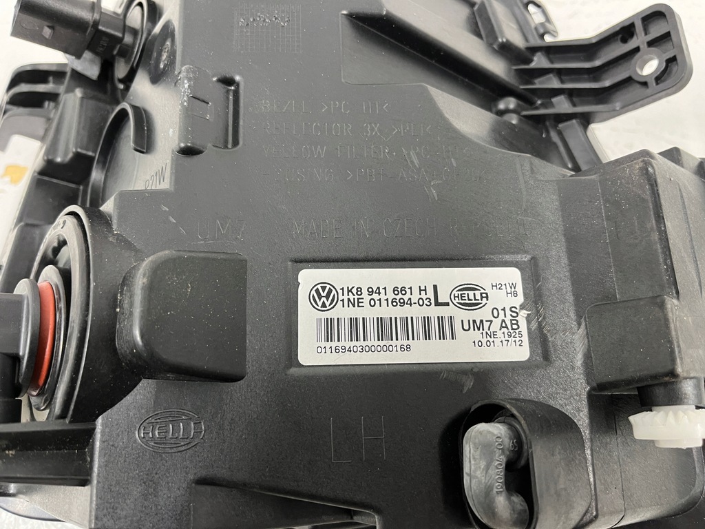 фото №8, Vw scirocco 09- лампа левая противотуманная 1k8941661h