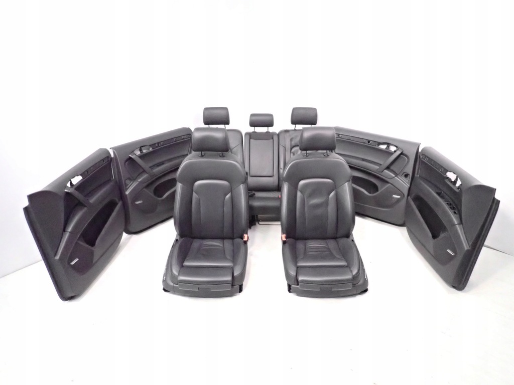 фото №1, Сиденья кожа 5-osób с подогревом audi q7 4l