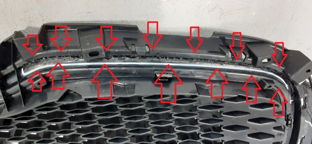 фото №5, Решётка радиатора решётка радиатора kia sportage iv 2015 - 86350-f1010