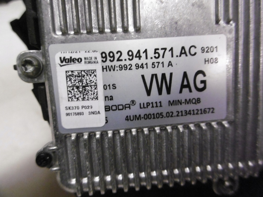 фото №12, Skoda scala 657 full led - лампа передняя левая