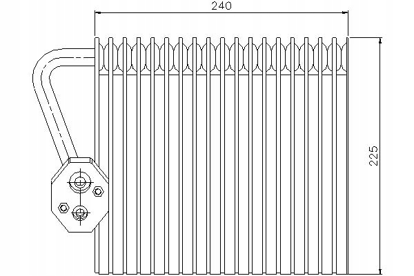 фото №2, Випарник кондиціонера renault grand scenic ii mega