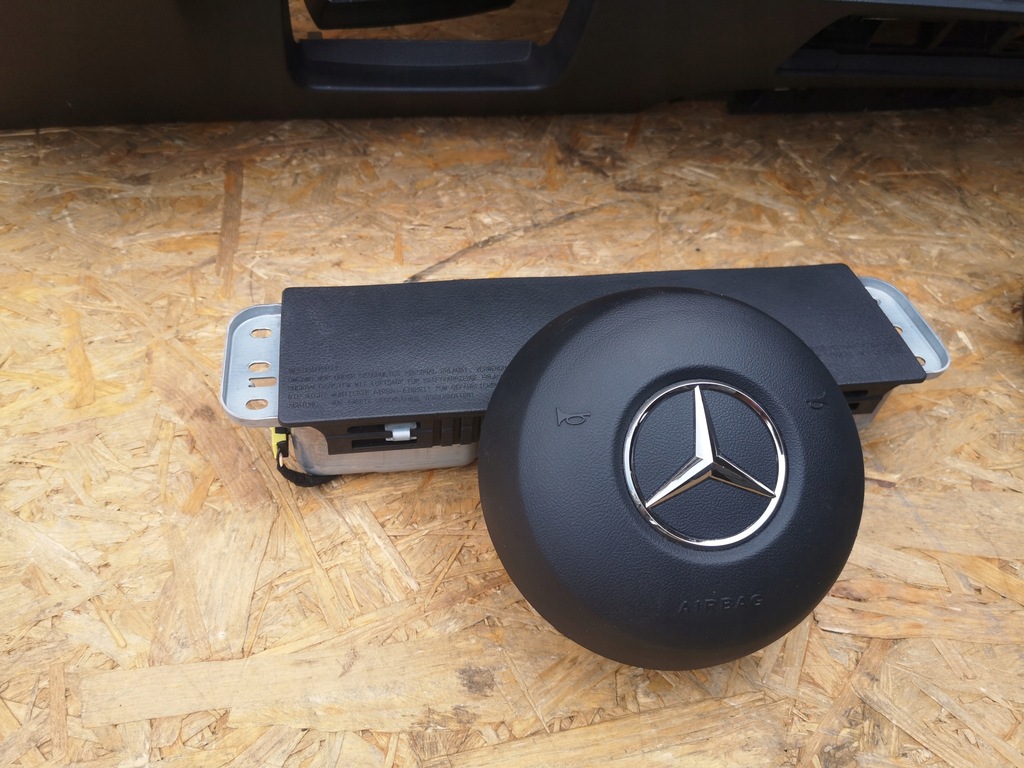фото №8, Mercedes a-klasa w177 приборная панель подушки безопасности ремни оригинал bdb