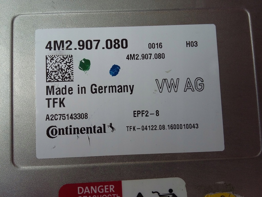 фото №6, Audi q7 e-tron электронный модуль мощности 4m2907080