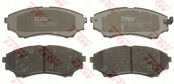фото №3, Гальмівні колодки гальмівні перед gdb3403 trw ford mazda