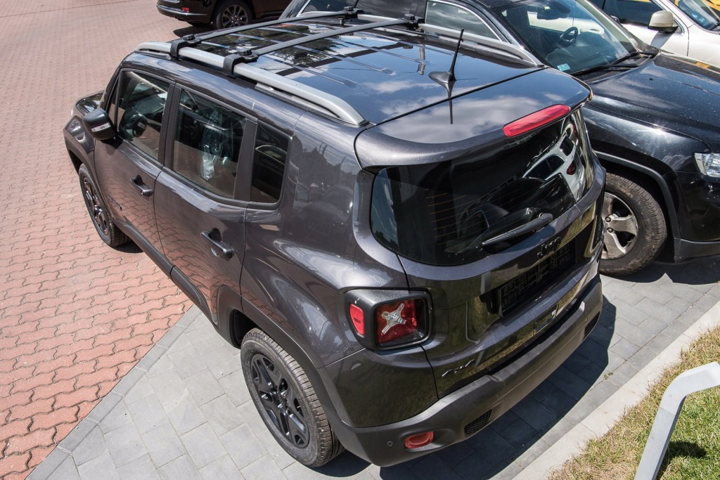 фото №3, Jeep renegade рейлінги дахові 2015+ сріблястий