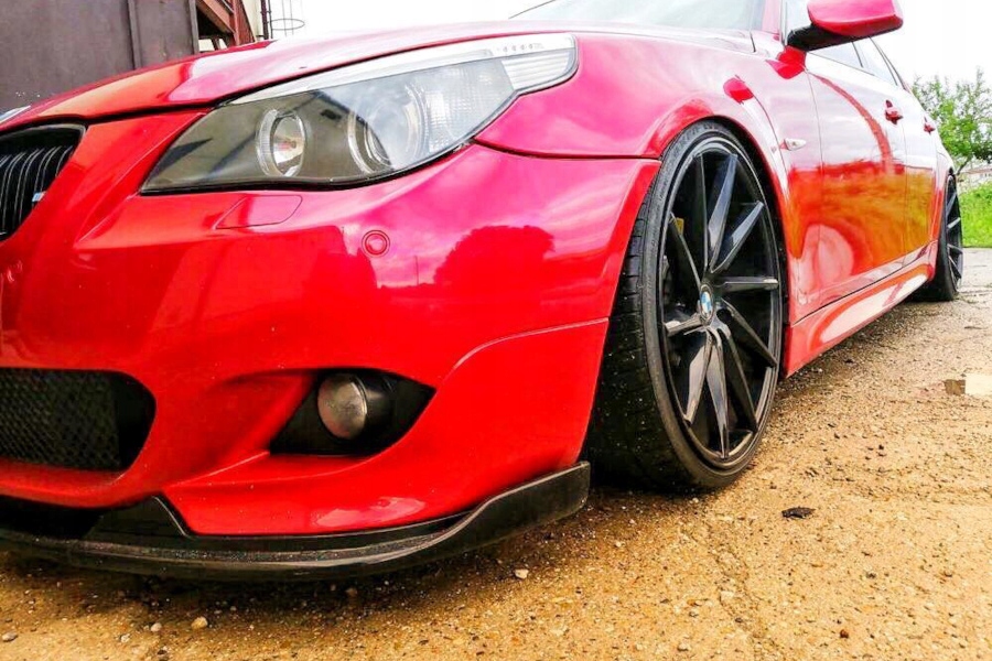 фото №13, Накладка бампера передний do bmw 5 e60 e61 2003-2010 mtech mpakiet