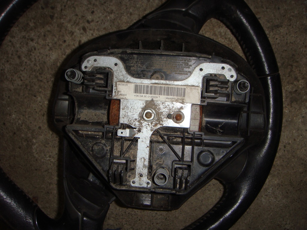 фото №7, Peugeot 407 воздуховод кожаный + подушка подушка безопасности