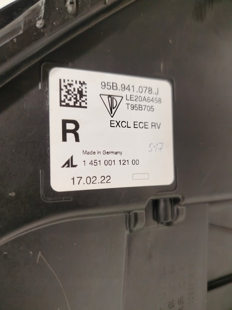 Porsche macan рестайлінг  full led excl ece rv фара правий ліва Недорого