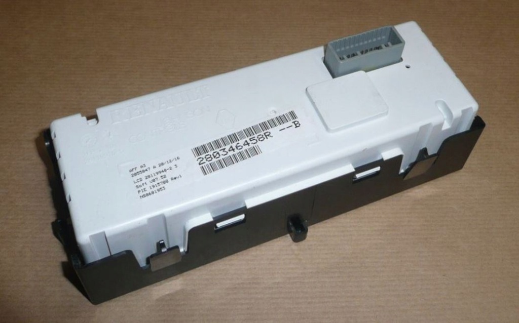 фото №3, Экран радио renault master laguna iii 280346458r
