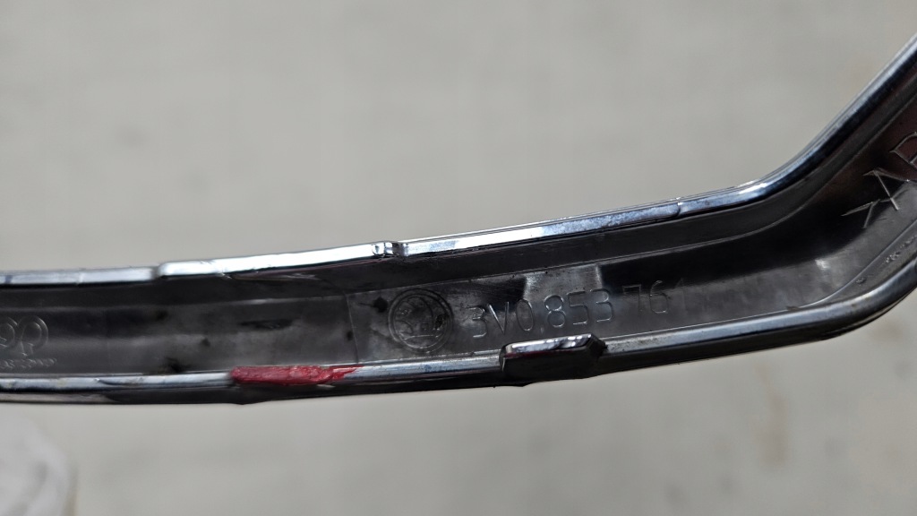 Хром решётка радиатора решётка skoda superb iii lift 3v0853761 Доставка