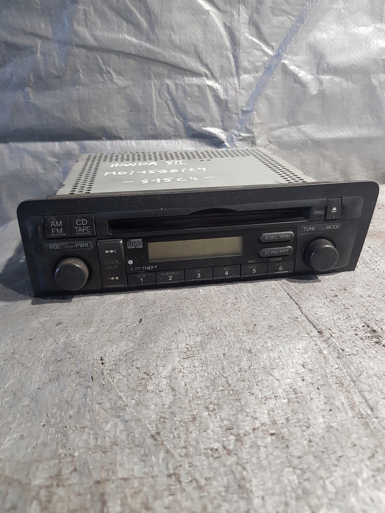 фото №1, Радио honda vii 39101s5aa610m1