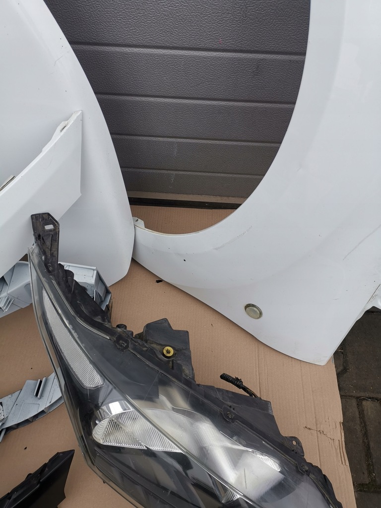 фото №8, Kompletny перед ford connect ii 14- капот бампер крила радіатор лампи