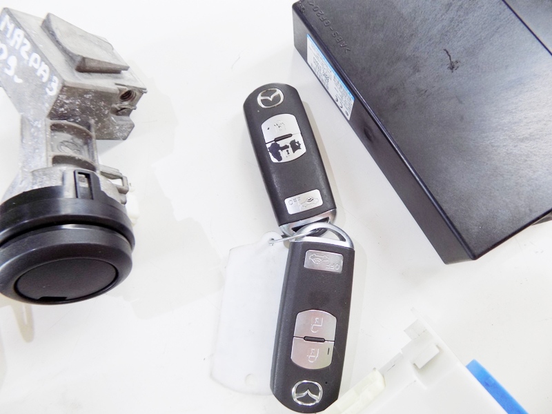 фото №8, Mazda 3 bl ii 08-13 2.2 бортовий комп'ютер замок запалювання набір r2ak18881h