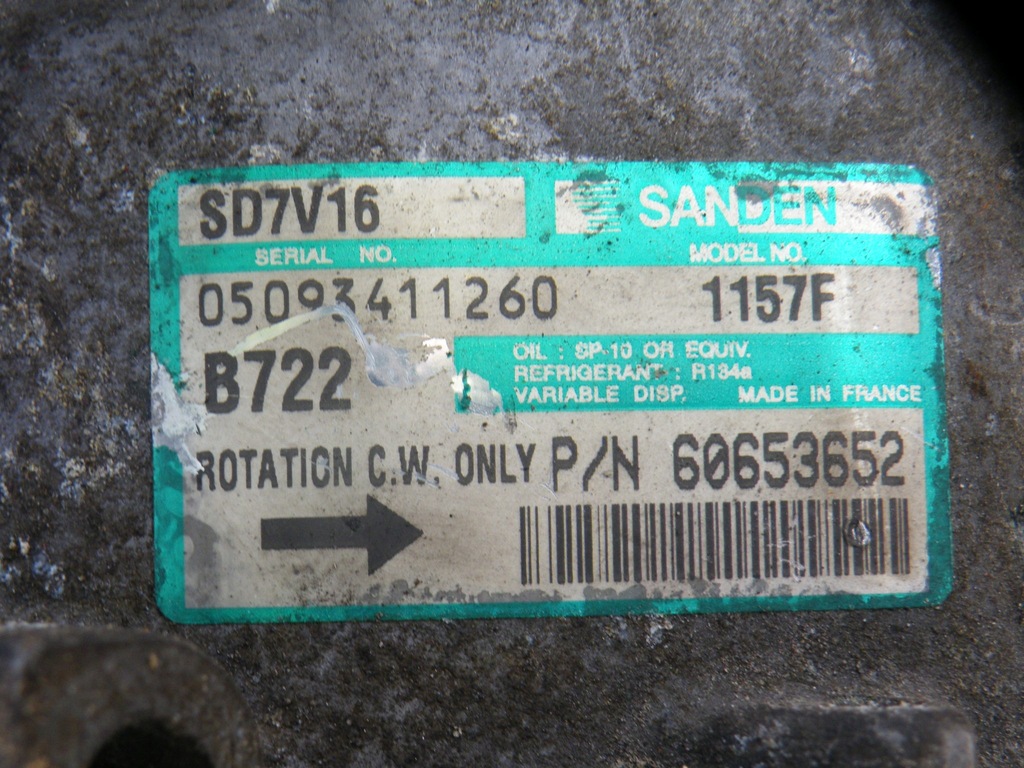 фото №9, Alfa romeo 147 156 1.6 1.8 2.0 jts 1.9 jtd компрессор кондиционера 60653652