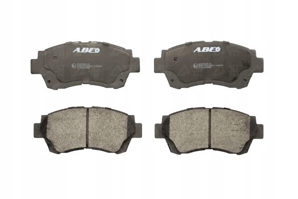 фото №2, Abe c12060abe набор тормозных колодок тормозных, тормоза дисковые